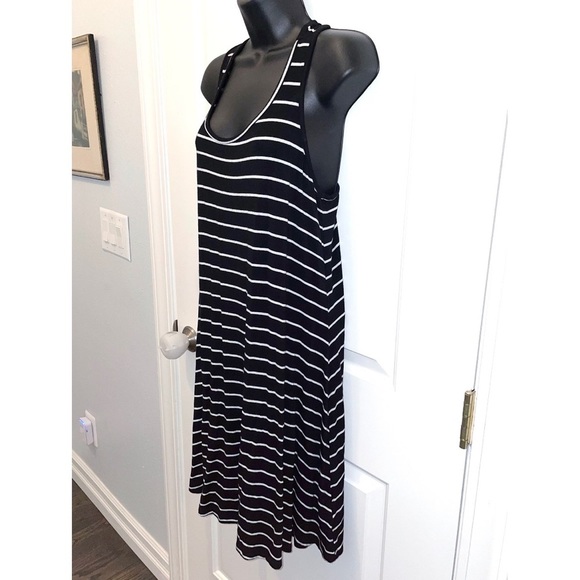 Maurices Black and White Striped Dress - Picture 3 of 5